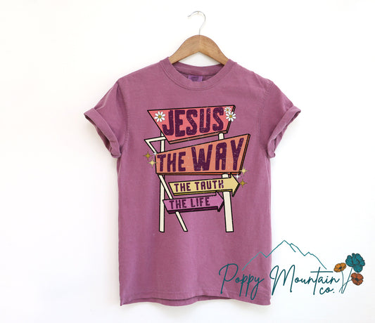 Way Truth & Life Tee