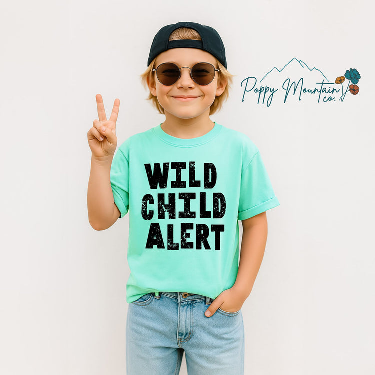 KIDS Wild Child Alert Tee
