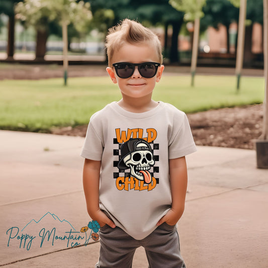 KIDS Wild Child Skelly Tee