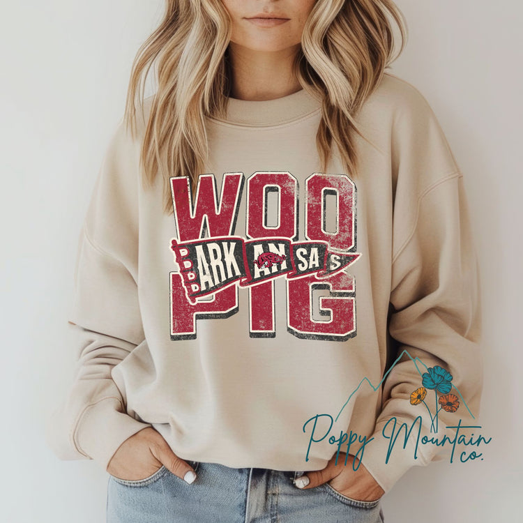 KIDS Woo Pig Pennant Tee