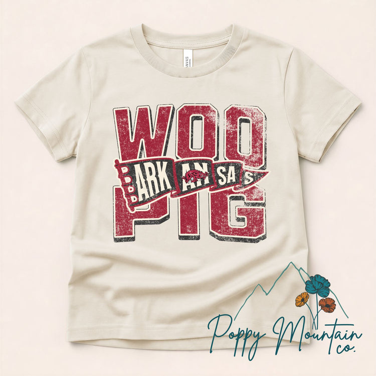 KIDS Woo Pig Pennant Tee