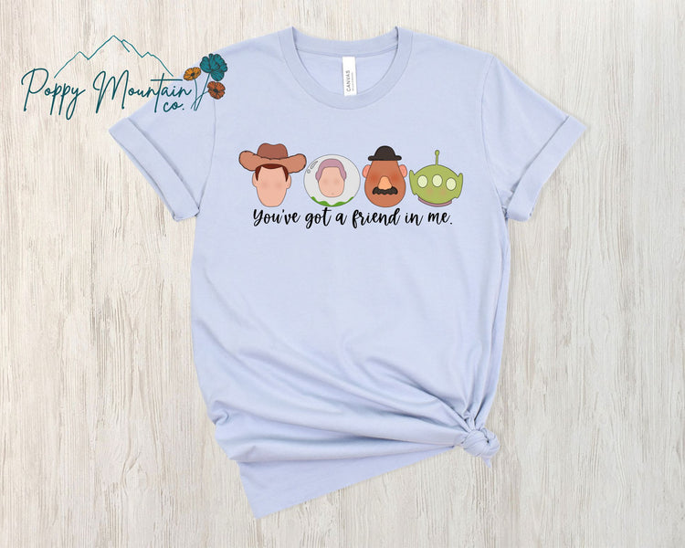 KIDS You've Got a Friend In Me Faces Tee