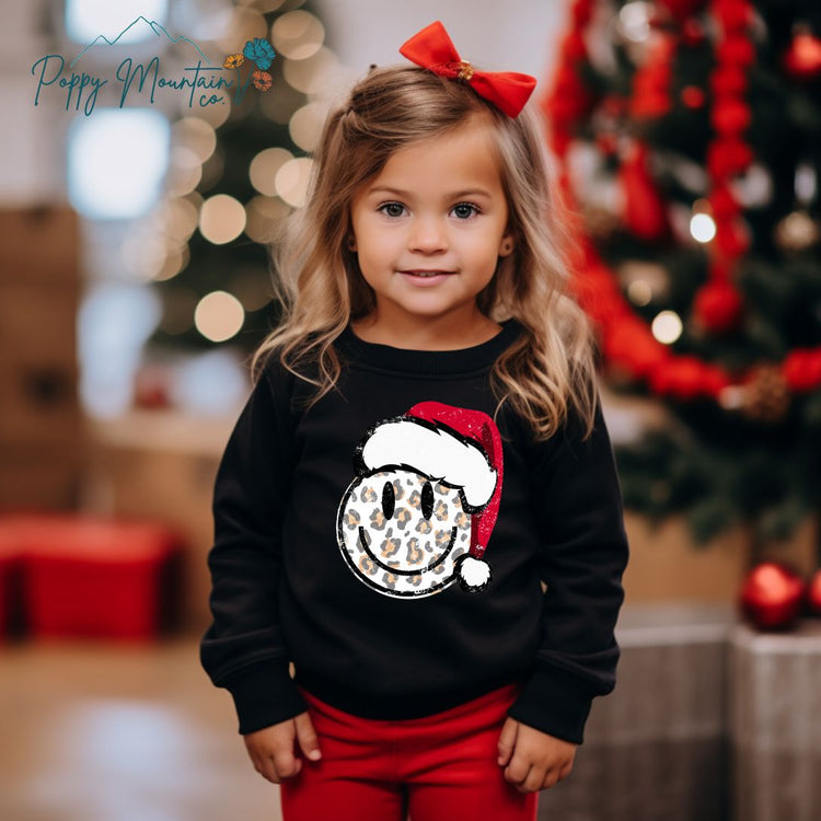 KIDS Smiley Santa Tee